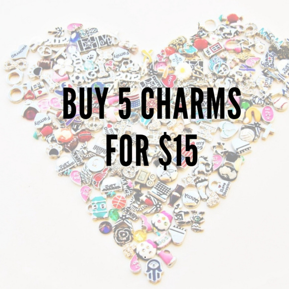 ❤️ 5 for $15 Menorah Charm RETIRED Origami Owl❤️ - Picture 5 of 5